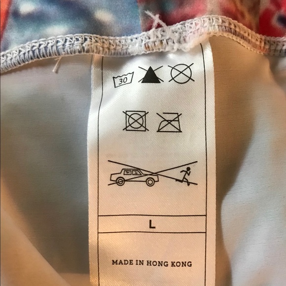 Vintage quilt design leggings - Picture 8 of 8